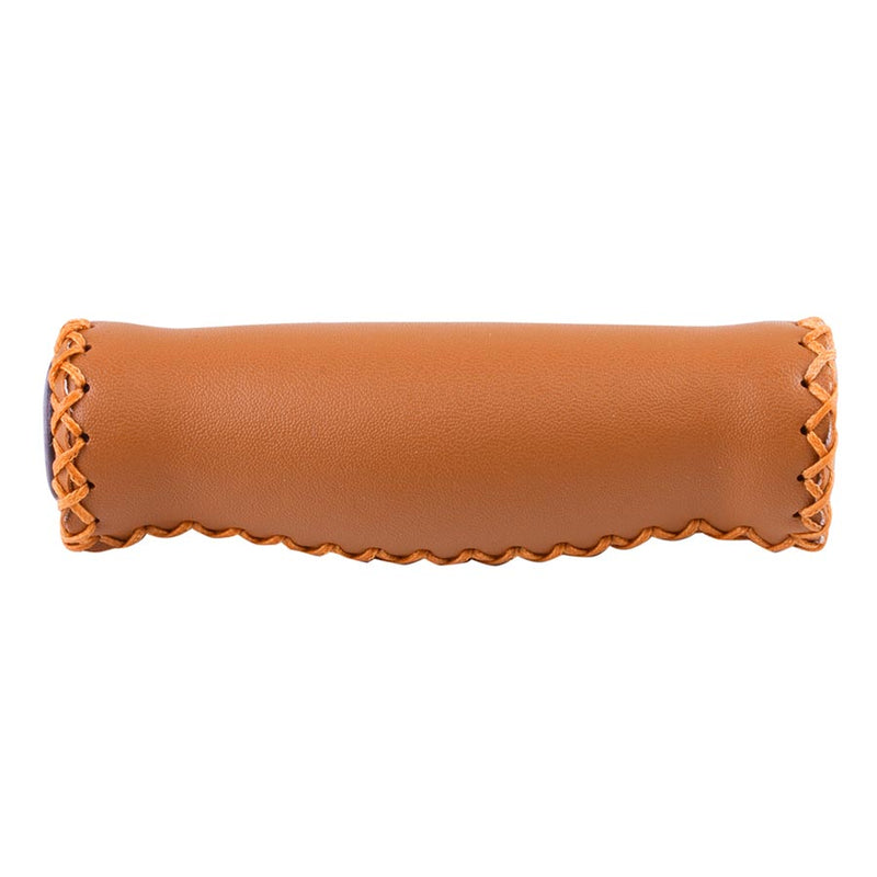 Load image into Gallery viewer, Velo Handlz Retro Grips 125mm, Brown
