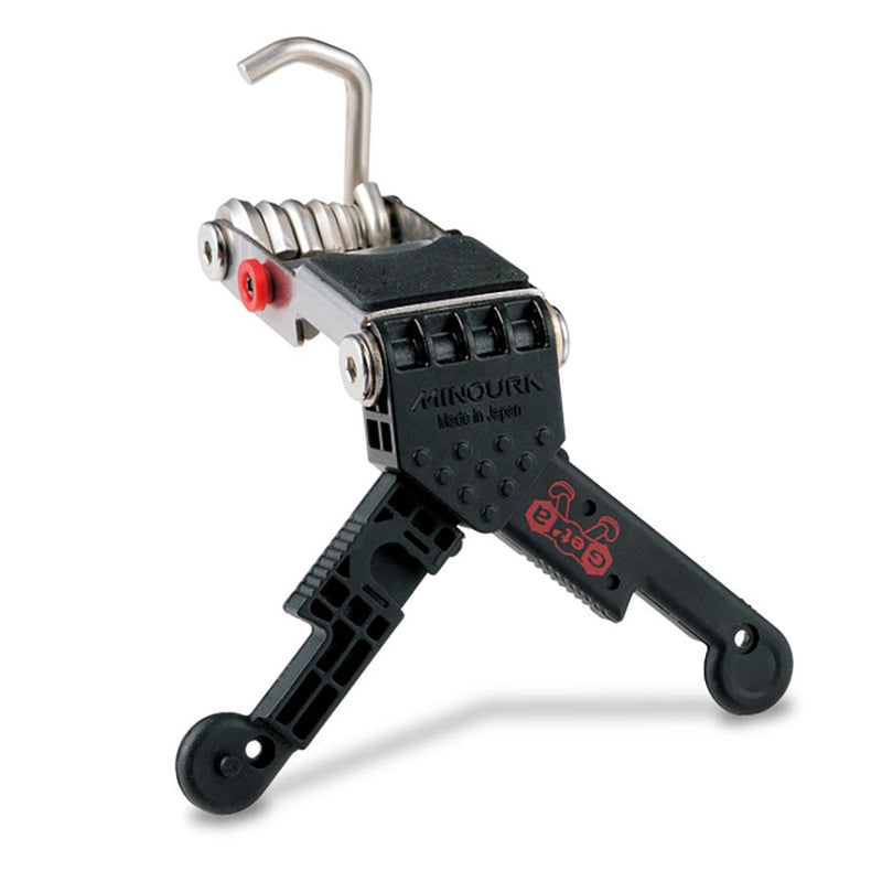 Load image into Gallery viewer, Minoura HPS-9 Multi-tool with a built-in stand, Black
