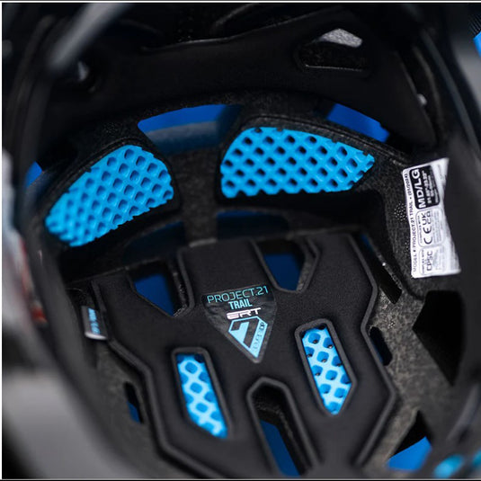7iDP Project 21 Trail Helmet , Matte Ice White ,XL/2XL