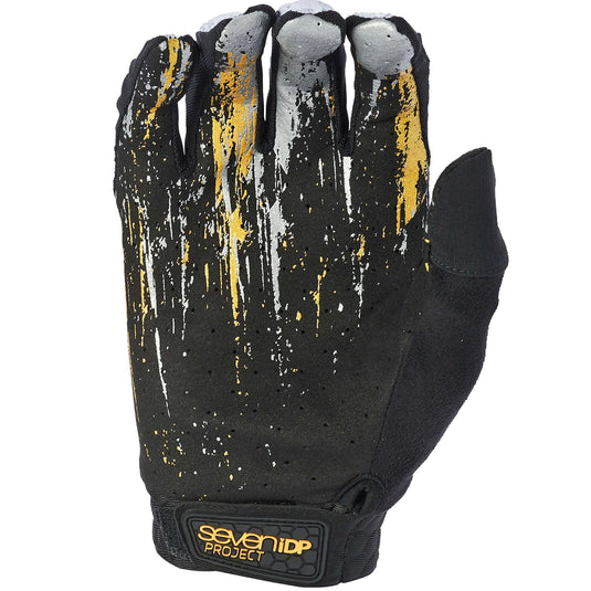 7iDP Ltd Ed Project Gloves, S, Black/Blast