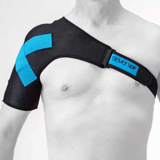 7iDP Control Shoulder Support, Left, Large, Black