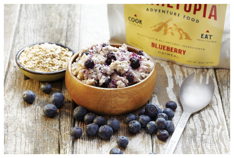 Load image into Gallery viewer, Trailtopia Blueberry Oatmeal: Delicious and Nutritious Trail Meals
