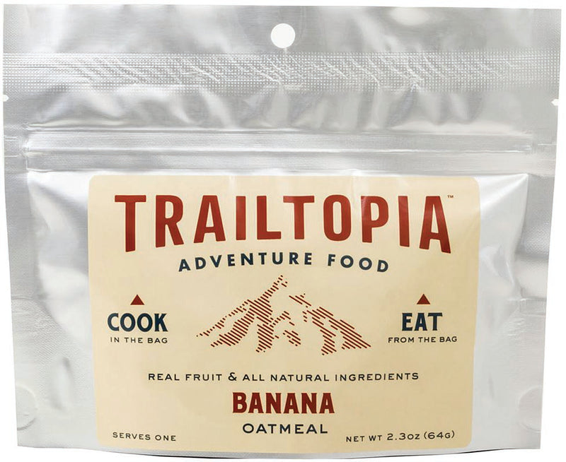 Load image into Gallery viewer, Trailtopia Oatmeal Banana Oatmeal Meals - Delicious and Nutritious Trail Food for Outdoor Adventures

