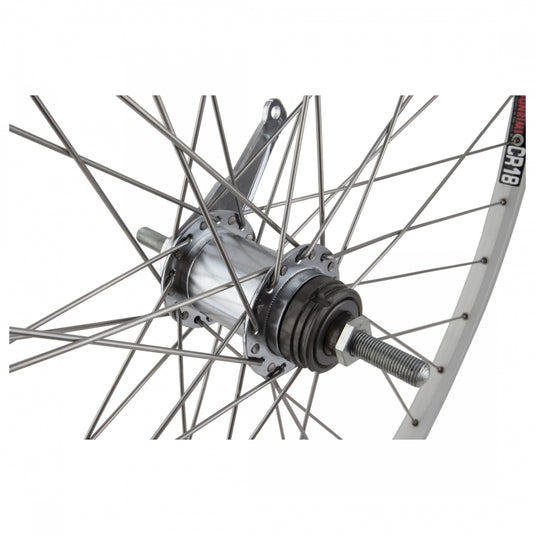 Wheel Master 700c Sun CR18 Rear QRx135mm Double Wall 36H Coaster Brake Black