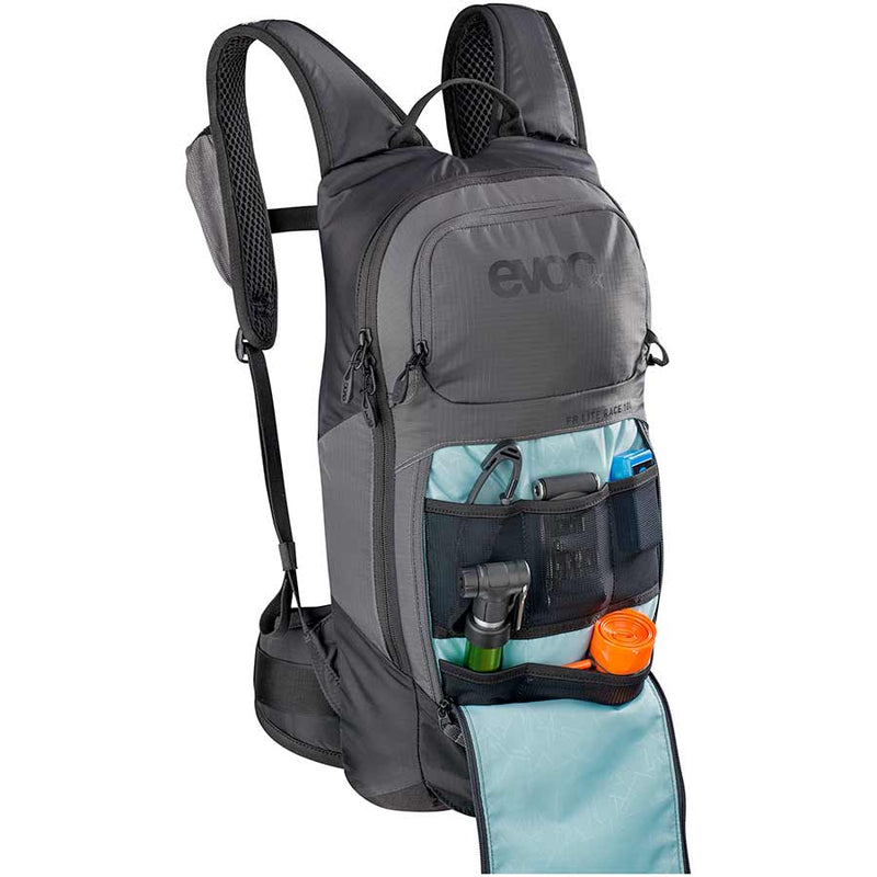 Load image into Gallery viewer, EVOC FR Lite Race Protector backpack, 10L, Carbon Grey/Black, ML

