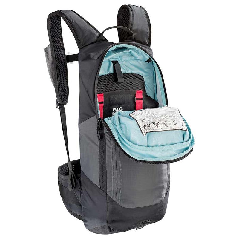 Load image into Gallery viewer, EVOC FR Lite Race Protector backpack, 10L, Carbon Grey/Black, ML
