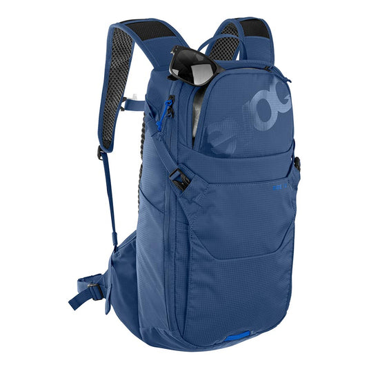 EVOC Ride 12 Hydration Bag Volume: 12L, Bladder: Included (2L), Denim