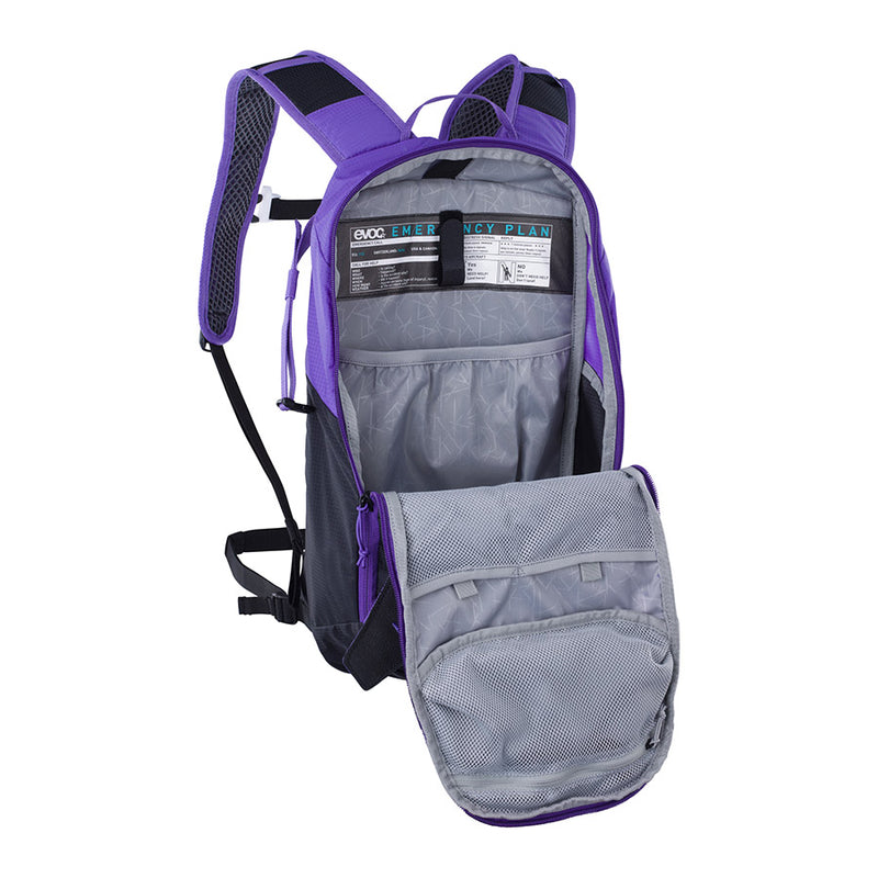 Load image into Gallery viewer, EVOC Ride 8 Hydration Bag Volume: 8L, Bladder: Included (2L), Violet/Black
