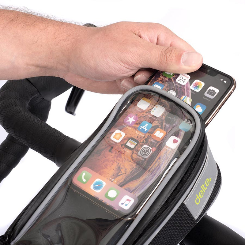 Load image into Gallery viewer, Delta Stem Phone Bag Velcro Straps 6.7in Phones
