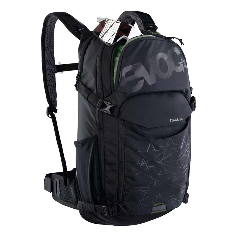 Load image into Gallery viewer, EVOC Stage 18 Hydration Bag Volume: 18L, Bladder: Not included, Black
