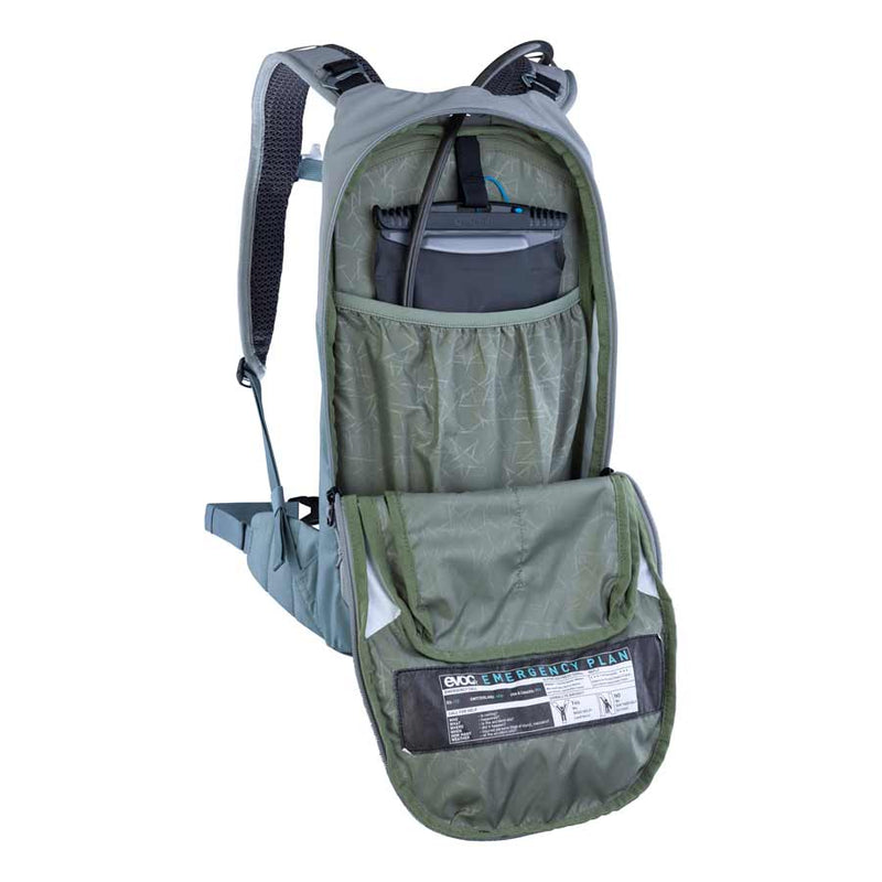 Load image into Gallery viewer, EVOC Stage 6 + 2L Bladder Hydration Bag, Volume: 6L, Bladder: Included (2L), Stone / Steel
