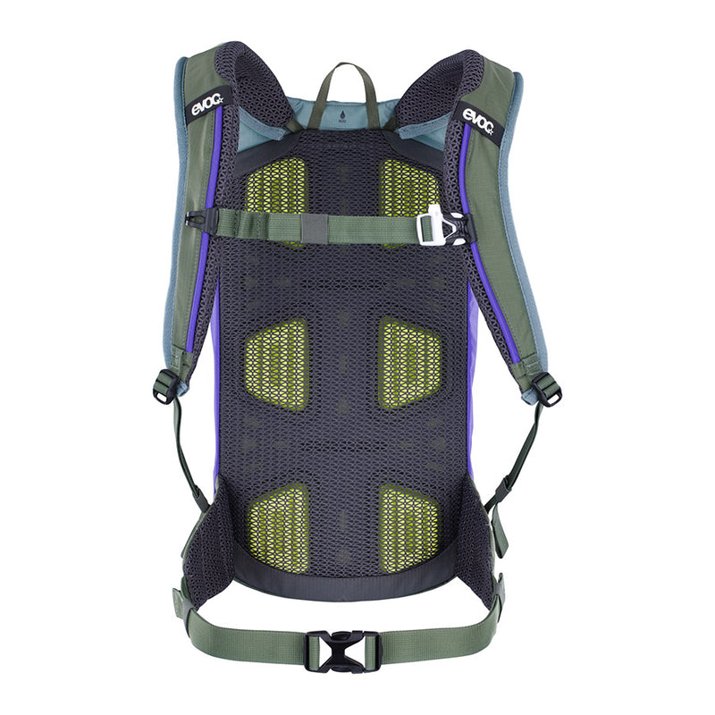 Load image into Gallery viewer, EVOC Stage 6 + 2L Bladder Hydration Bag, Volume: 6L, Bladder: Included (2L), Steel/Violet/Dark Olive

