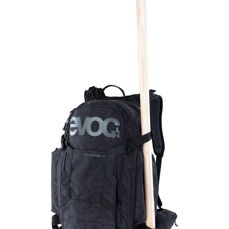 Load image into Gallery viewer, EVOC Trail Builder 35 Backpack, 35L, Black

