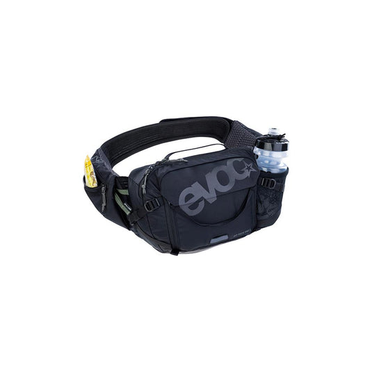 EVOC Hip Pack Pro 3 +1.5L Hip Pack, 3L, Bladder included (1.5L), Black