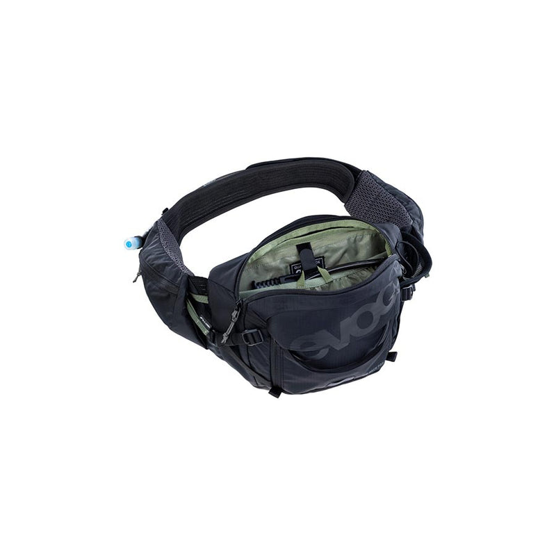 Load image into Gallery viewer, EVOC Hip Pack Pro 3 +1.5L Hip Pack, 3L, Bladder included (1.5L), Black
