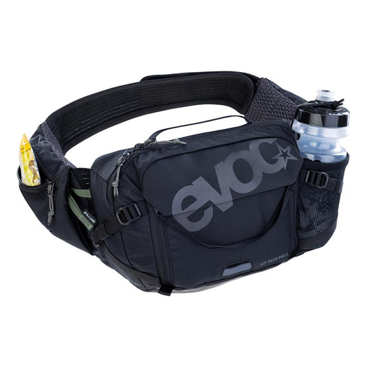 EVOC Hip Pack Pro 3 Hip Pack, 3L, Bladder not included, Black