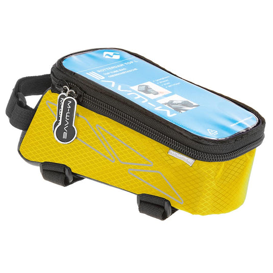 M-Wave Rotterdam Top Tube Bags, Yellow
