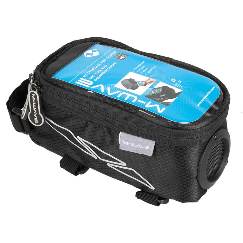 Load image into Gallery viewer, M-Wave Rotterdam Sound Top Tube Bags, Black
