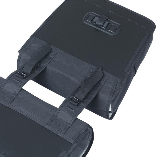 Basil Go Double Pannier 32L, Black, Pair
