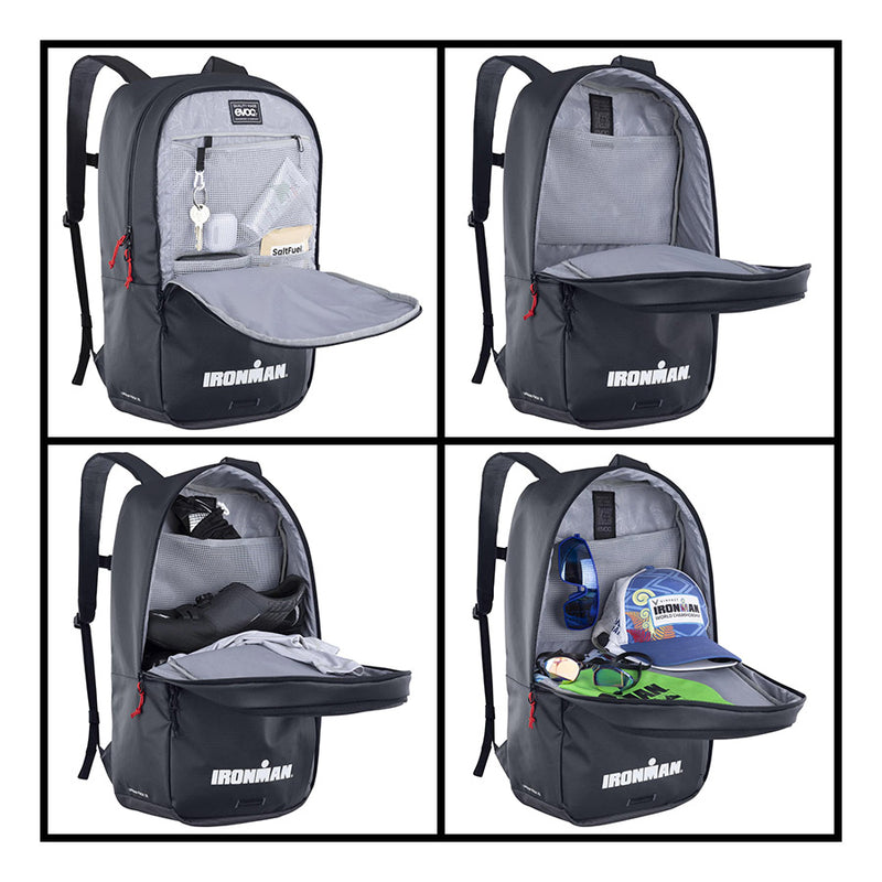 Load image into Gallery viewer, EVOC Urban Pack 25 Backpack IRONMAN edition, 25L, Black
