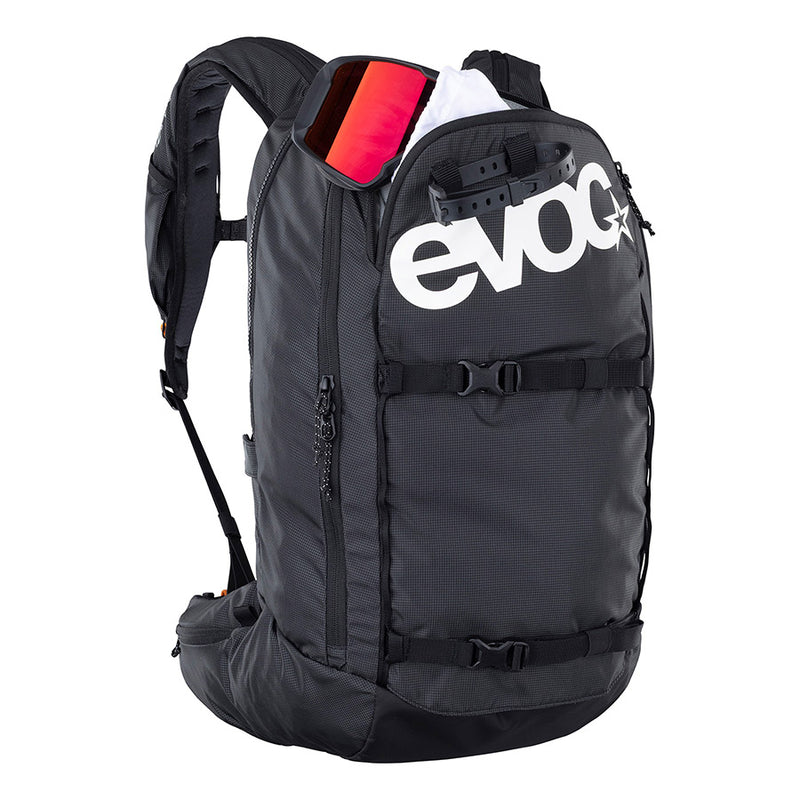 Load image into Gallery viewer, EVOC Line 22 E2 Avalanche Snow Backpack, 22L, Black
