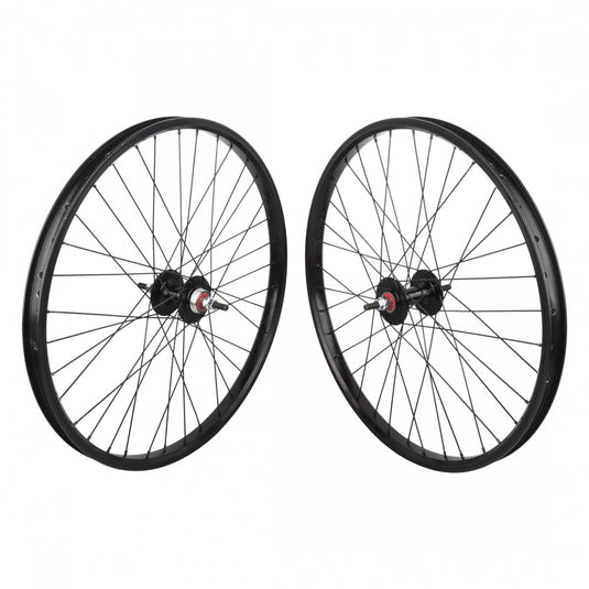 Black-Ops-BkOps-MX-1100-Sealed-Wheel-Set-24-in-Clincher-WHEL1703-Bicycle-Wheelset