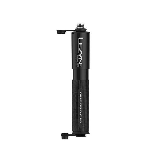 Lezyne Grip Drive HV Frame Pump SM - Black Superior Durability, Minimal Weight