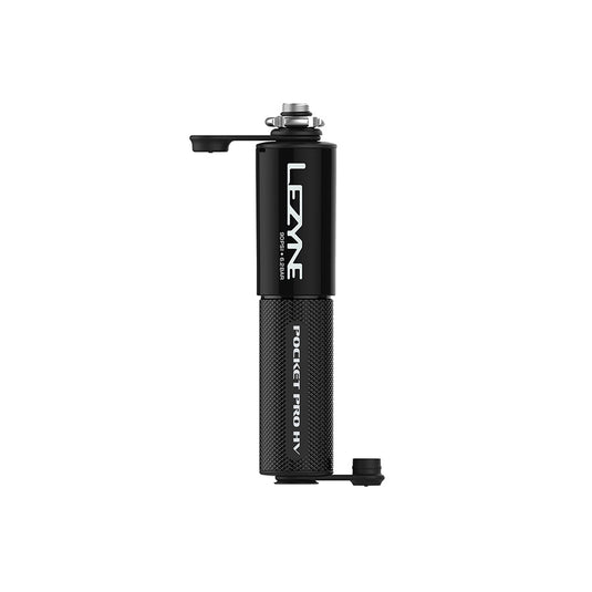 Lezyne Pocket Drive Pro HV Pump, 152mm, 90psi, ABS flip chuck, Black