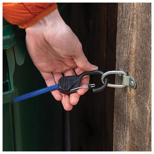 Nite Ize Slidelock Biner Bungee 36 Inch: Secure and Versatile Bungee Cord with Locking Carabiner