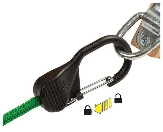 Nite Ize Slidelock Biner Bungee 48 Inch: Secure and Versatile Bungee Cord with Locking Carabiner