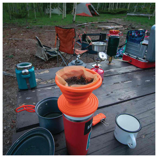 UST Flexware Coffee Drip Orange - Portable and Convenient Coffee Brewing Solution