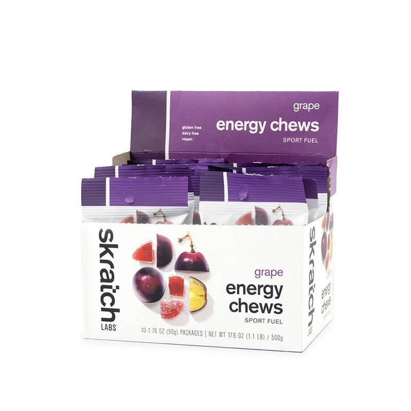Load image into Gallery viewer, Skratch Labs Sport Energy Chews, Grape, 10pcs
