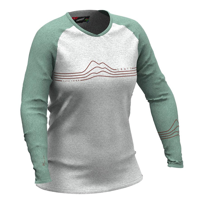 Load image into Gallery viewer, Leatt MTB AllMtn 3.0 Women Jersey, Pistachio, XL
