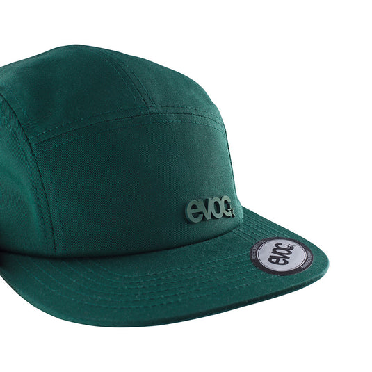EVOC Five Panel Cap Bottle Green
