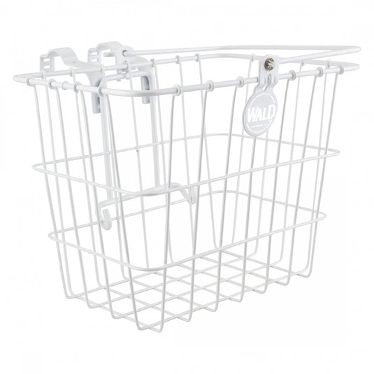 Wald-Quick-Release-Front-Mount-Basket-No-Results-Steel-BSKT0755-Bicycle-Baskets