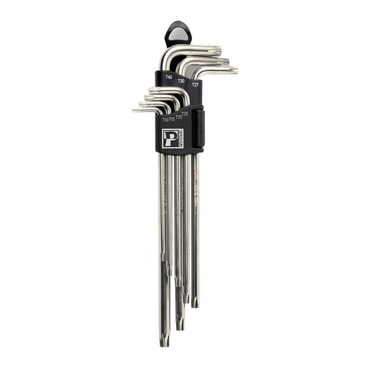 Pedro'S L Torx Set 7 Piece T10 T15 T20 T25 T27 T30 T40 Bike Tool Bicycle