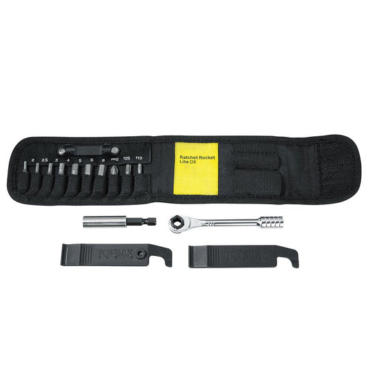 Topeak Ratchet Rocket Lite DX Bicycle Tool Kit Organized Torx Hex Phillips