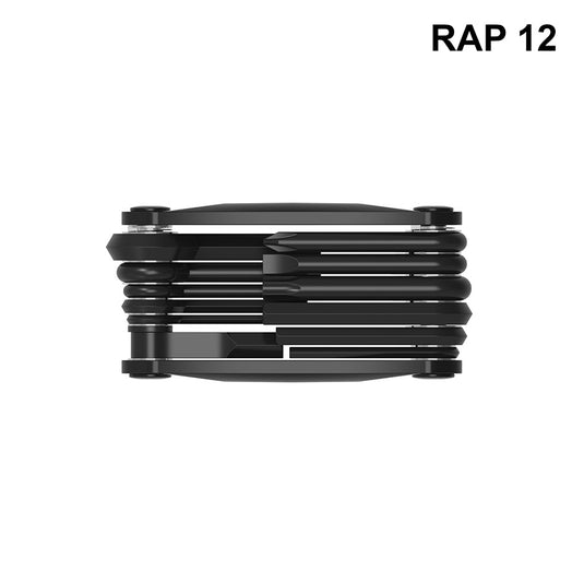 Lezyne RAP II 12 Multi Tool, Black Features Anti-Corrosion Technology