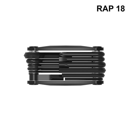 Lezyne RAP II 18 Multi-Tools, Number of Tools: 18, Black