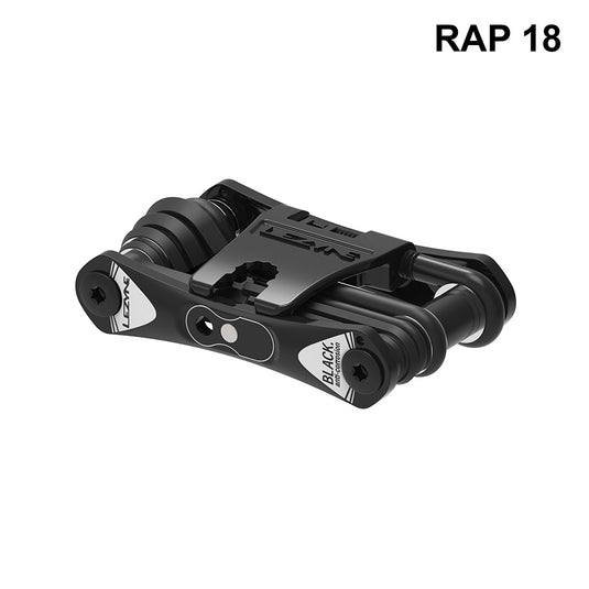 Lezyne RAP II 18 Multi-Tools, Number of Tools: 18, Black