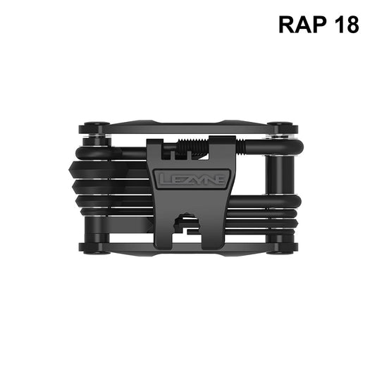 Lezyne RAP II 18 Multi-Tools, Number of Tools: 18, Black