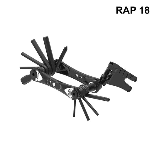 Lezyne RAP II 18 Multi-Tools, Number of Tools: 18, Black