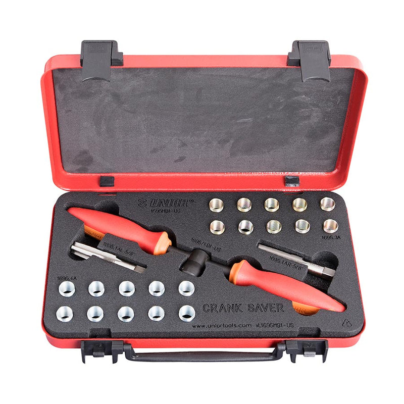 Load image into Gallery viewer, Unior Crank Saver Kit Red/Orange, Kit
