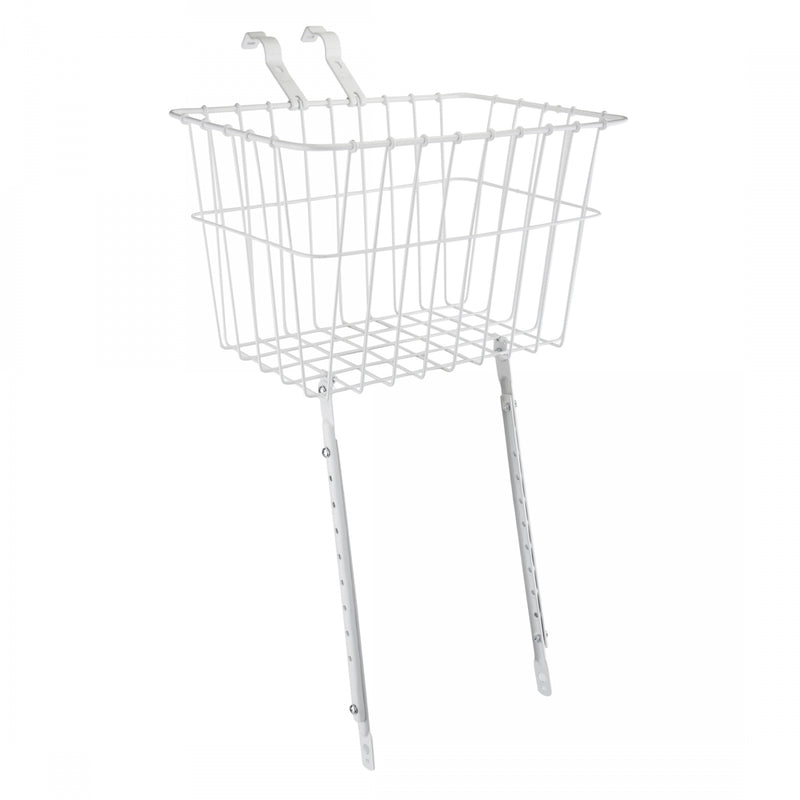 Load image into Gallery viewer, Wald-Products-198-GB-Multi-Fit-Basket-Basket-White-Steel-BSKT0339-Bicycle-Baskets
