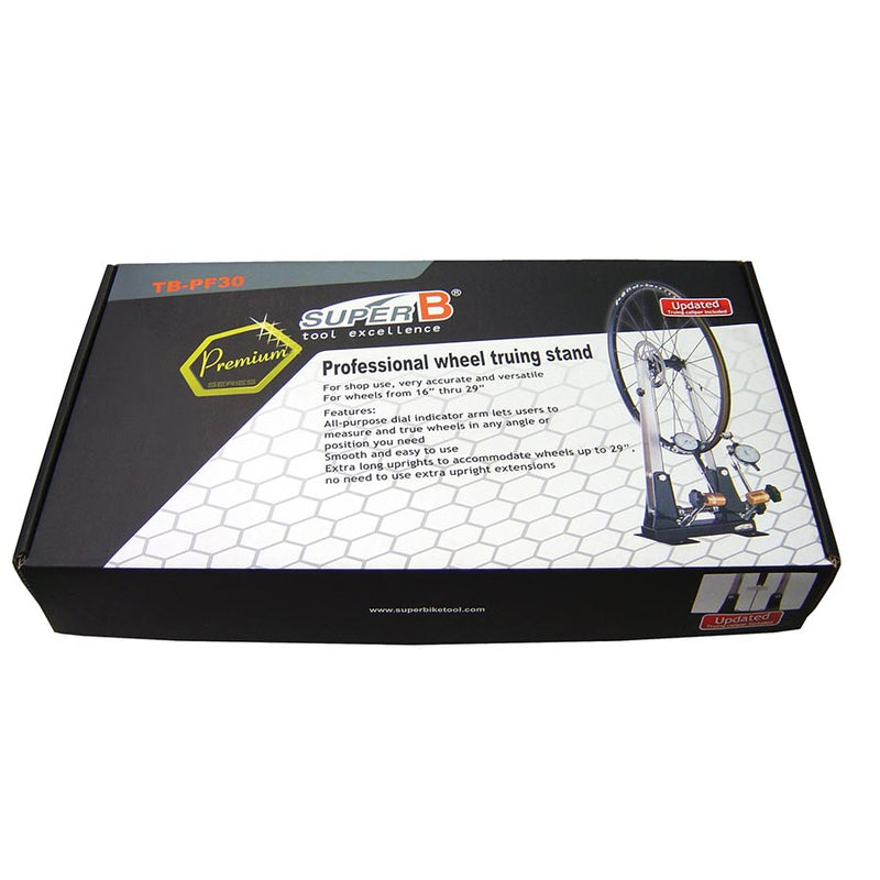 Load image into Gallery viewer, Super-B TB-PF 30 Wheel Truing Stand, for 16'' to 29'' wheels
