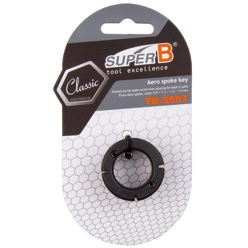 Load image into Gallery viewer, Super-B TB-5501 Bladed spoke holder, fits 0.9mm, 1.1mm, 1.3mm, 1.9mm

