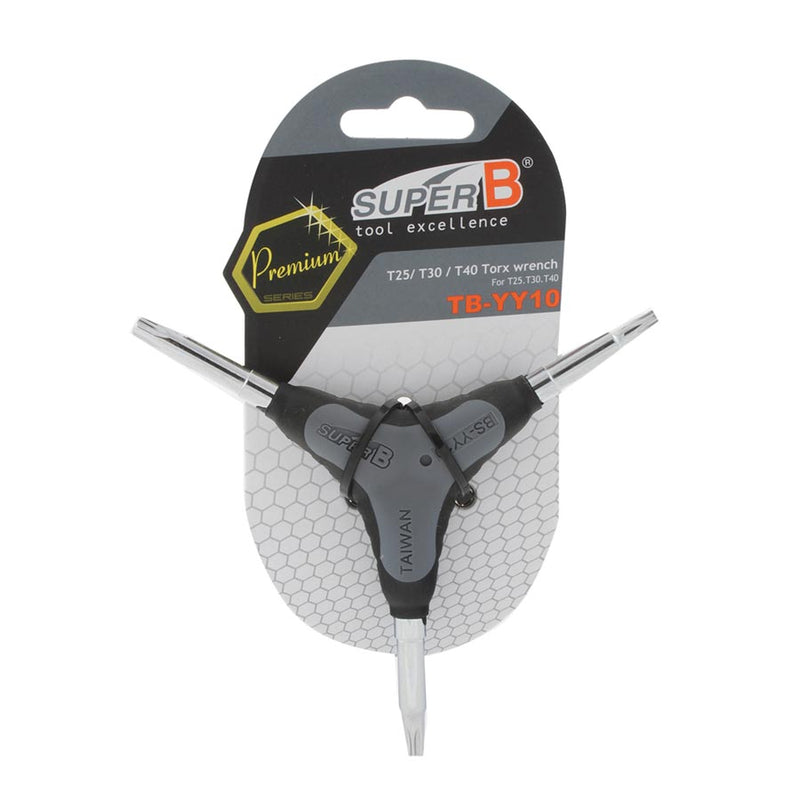 Load image into Gallery viewer, Super-B TB-YY 10 Y Wrench Torx, T25, T30, T40
