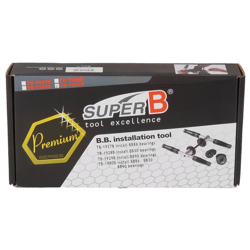 Load image into Gallery viewer, Super-B TB-1900B Bearing Press for Pressfit BB's, with adapters for BB 30, BB 86/92 and BB 90

