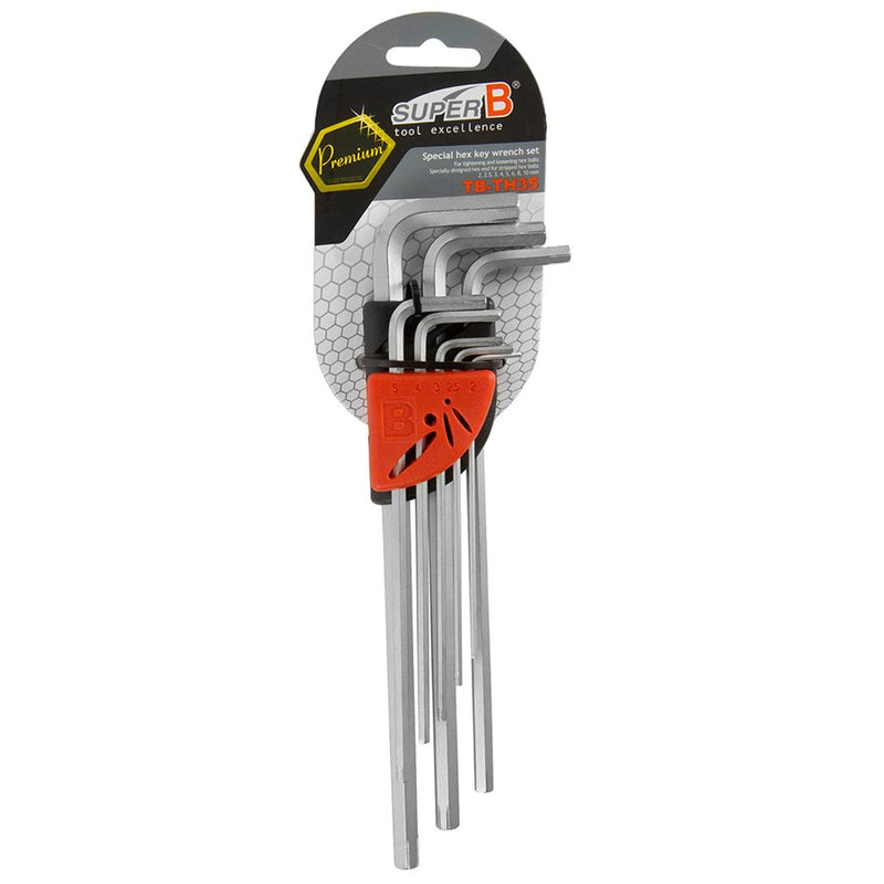 Load image into Gallery viewer, Super-B TB-TH35 Hex wrench set, 2/2.5/3/4/5/6/8/10mm
