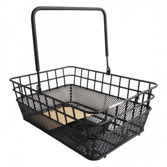 Sunlite-Rack-Top-Wire-Mesh-MIK-w-Handle-Basket-Steel-Mesh-BSKT0985-Bicycle-Baskets